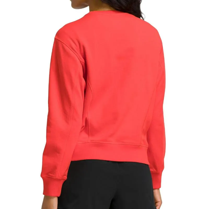 Moletom Vermelho Feminino da Wilson Team Crew
