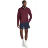 Wilson Tennis Club Sweatshirt mit halbem Reißverschluss Royal Garnet