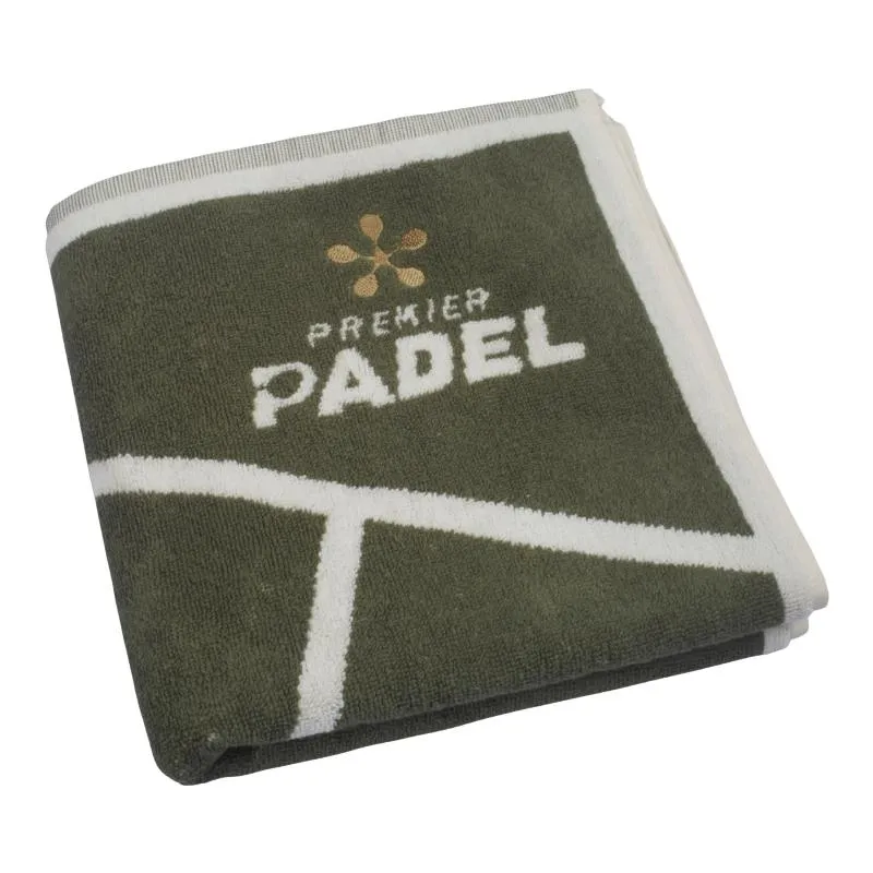 Bullpadel Premier Padel Handtuch 150x90 Kaki Raw