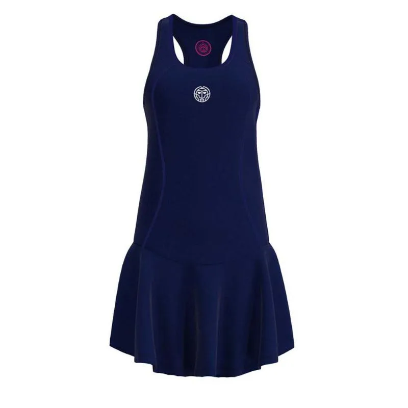 Badu Tripulação Bidi Vestido Azul Marinho Júnior