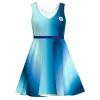 Dunkelblaues Aqua Bidi Badu Spectrum Kleid