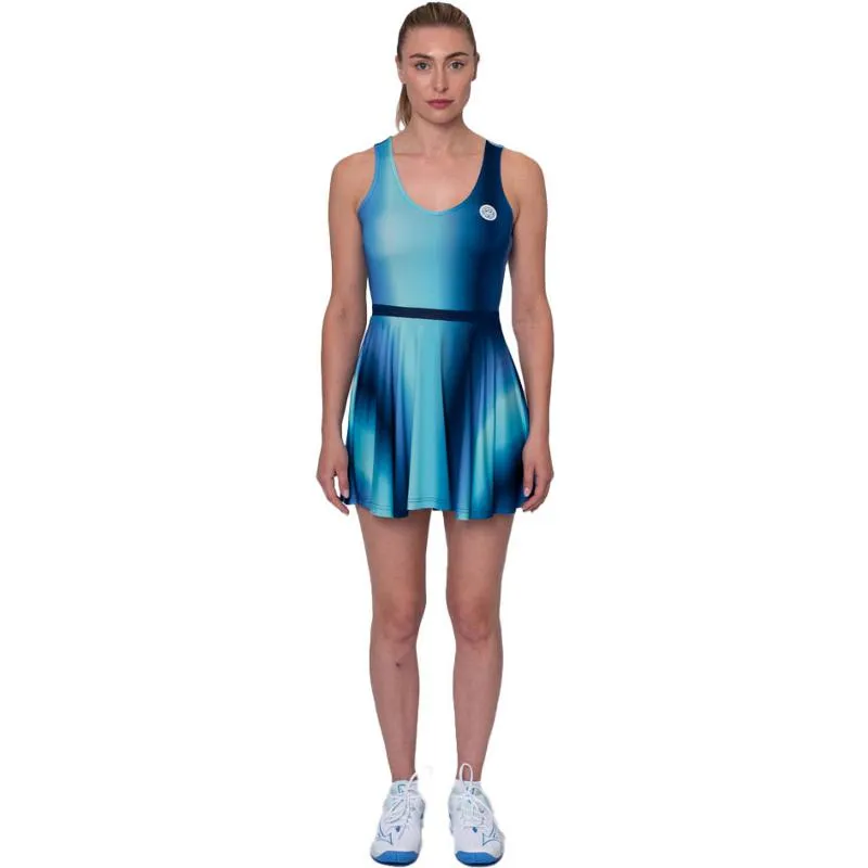Dunkelblaues Aqua Bidi Badu Spectrum Kleid