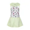 Head Tennis Hellgrunes Junior Kleid