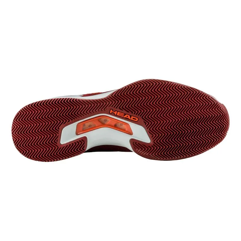 Head Sprint Pro 3.5 Sandplatzschuhe Dunkelrot Orange