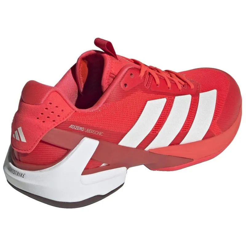 Adidas Adizero Ubersonic 5 Rot Weiß Turnschuhe