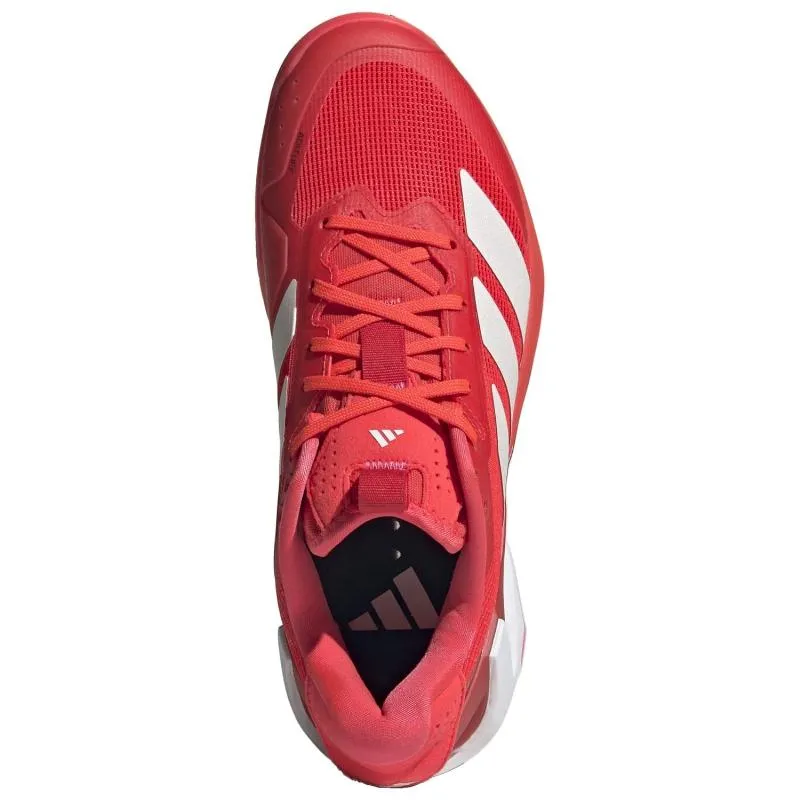 Adidas Adizero Ubersonic 5 Rot Weiß Rosa Damen Sneaker