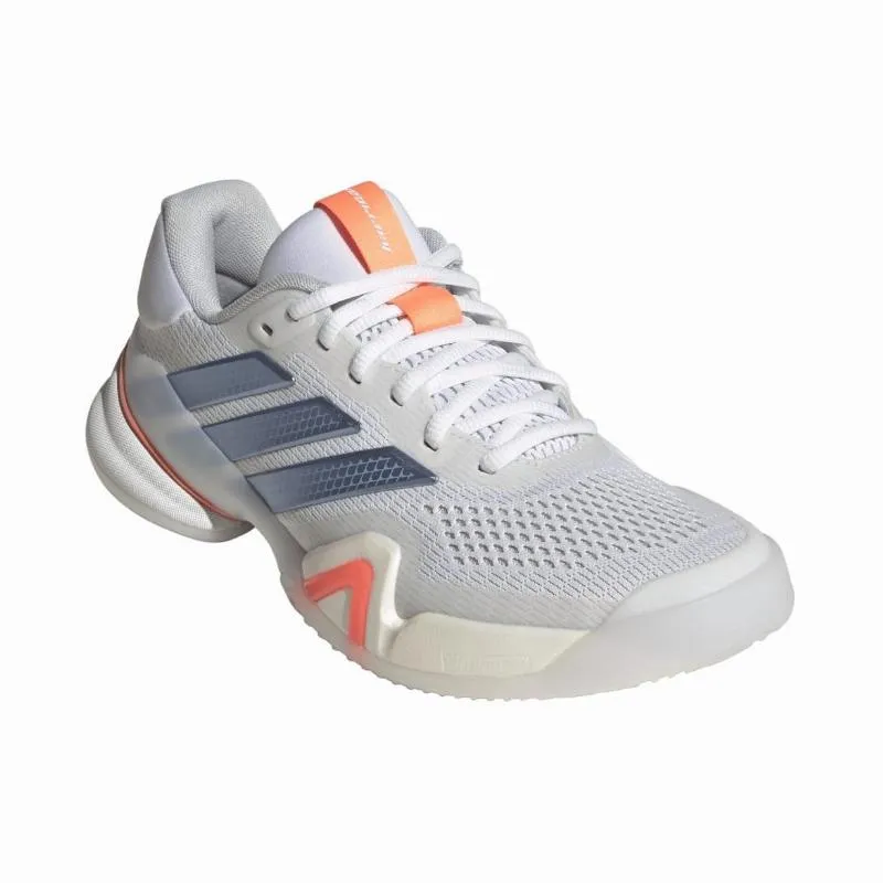 Adidas Barricade 14 Weiß-Blau-Orange Damen-Sneaker