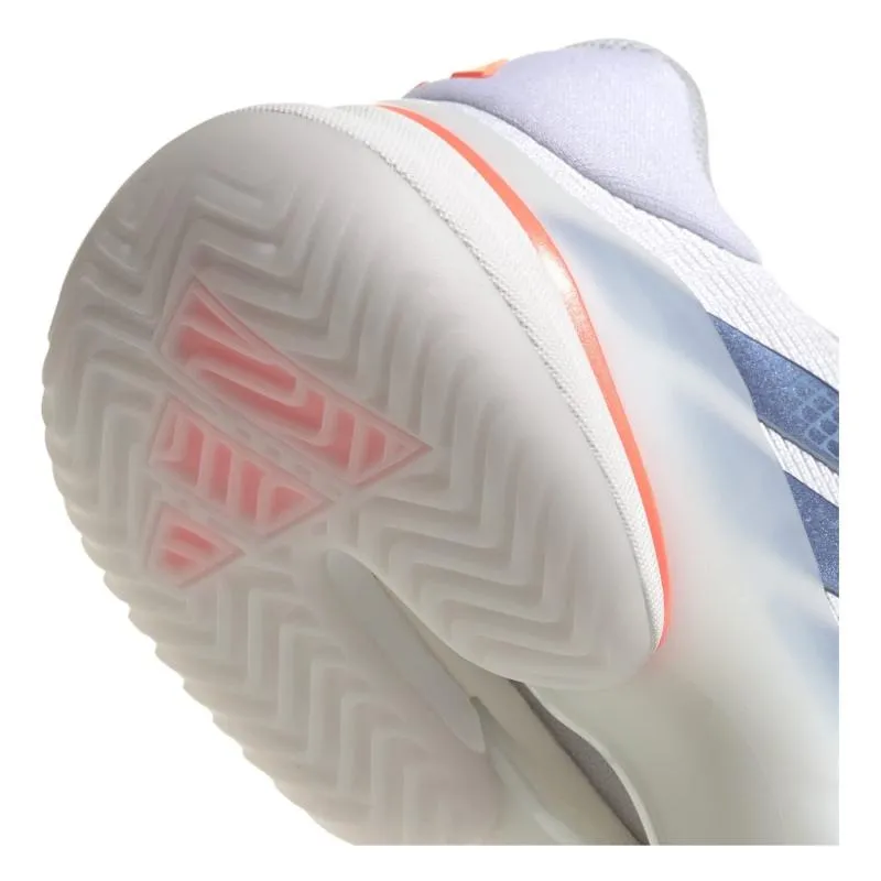Adidas Barricade 14 Weiß-Blau-Orange Damen-Sneaker