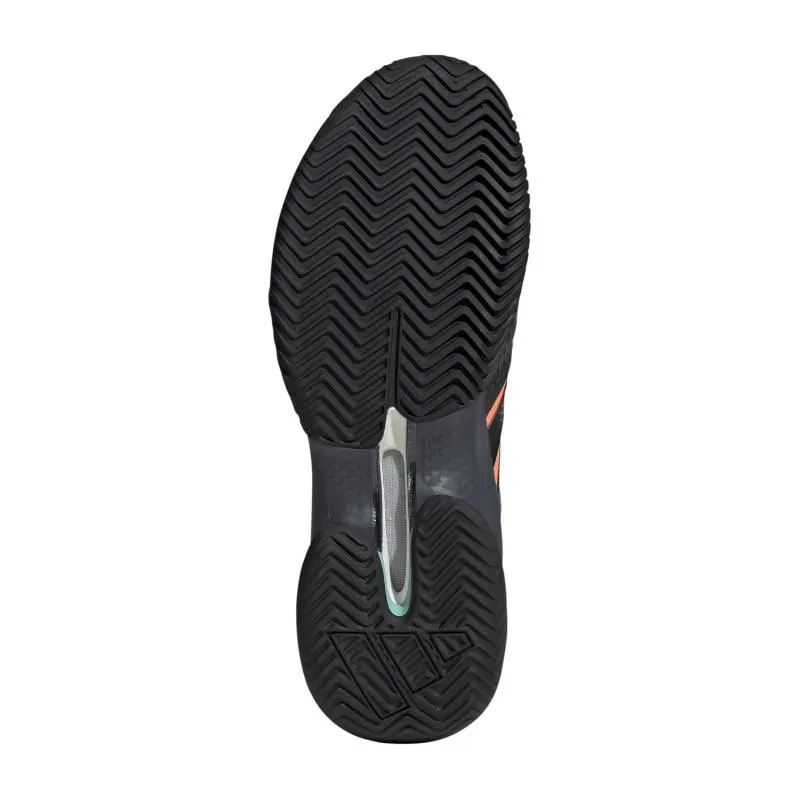 Tênis Adidas Barricade 14 Laranja Preto Aqua