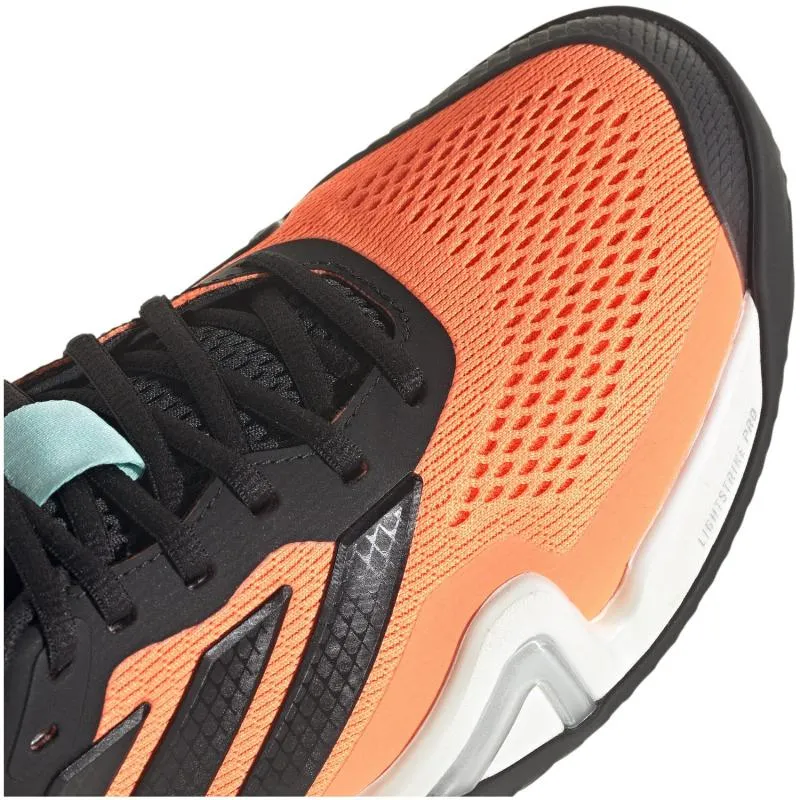 Adidas Barricade 14 orange-schwarze Aqua-Sneaker