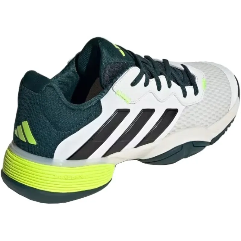 Adidas Barricade K Weiß Schwarz Grün Junior Sneakers