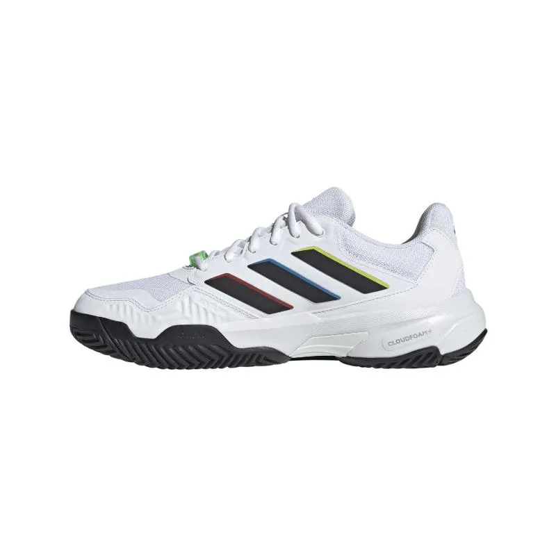 Adidas CourtJam Control 3 Weiße Turnschuhe