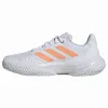 Adidas CourtJam Control 3 Weiß-Orange Damenschuhe