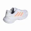 Adidas CourtJam Control 3 Weiß-Orange Damenschuhe