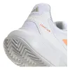 Adidas CourtJam Control 3 Weiß-Orange Damenschuhe
