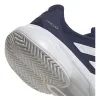 Adidas CourtJam Control 3 Clay Dunkelblaue Weiße Sneakers