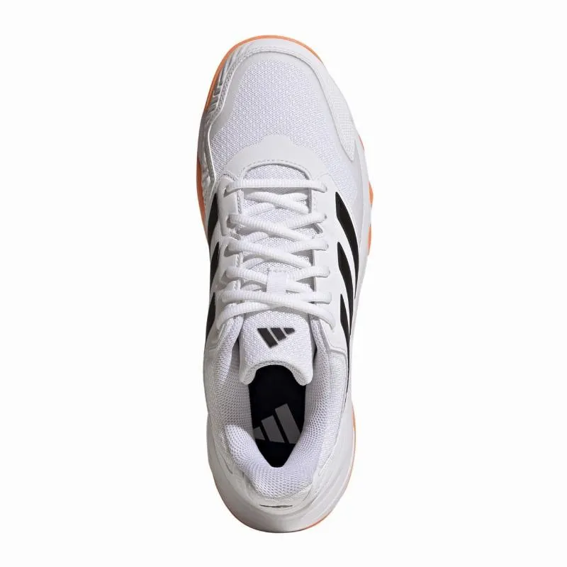 Adidas CourtJam Control 3 Clay Weiß Orange-Schwarz Sneaker