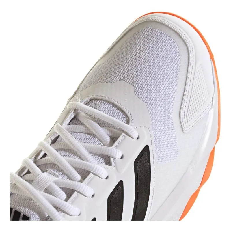 Adidas CourtJam Control 3 Clay Weiß Orange-Schwarz Sneaker