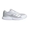 Adidas Courtquick Padel Weißgraue Damenschuhe