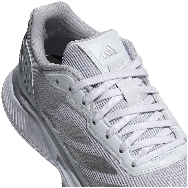 Adidas Courtquick Padel Weißgraue Damenschuhe