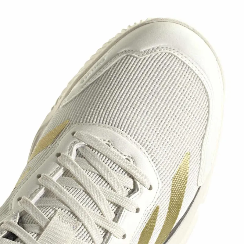 Tênis Adidas Courtquick Padel Branco Ouro Preto