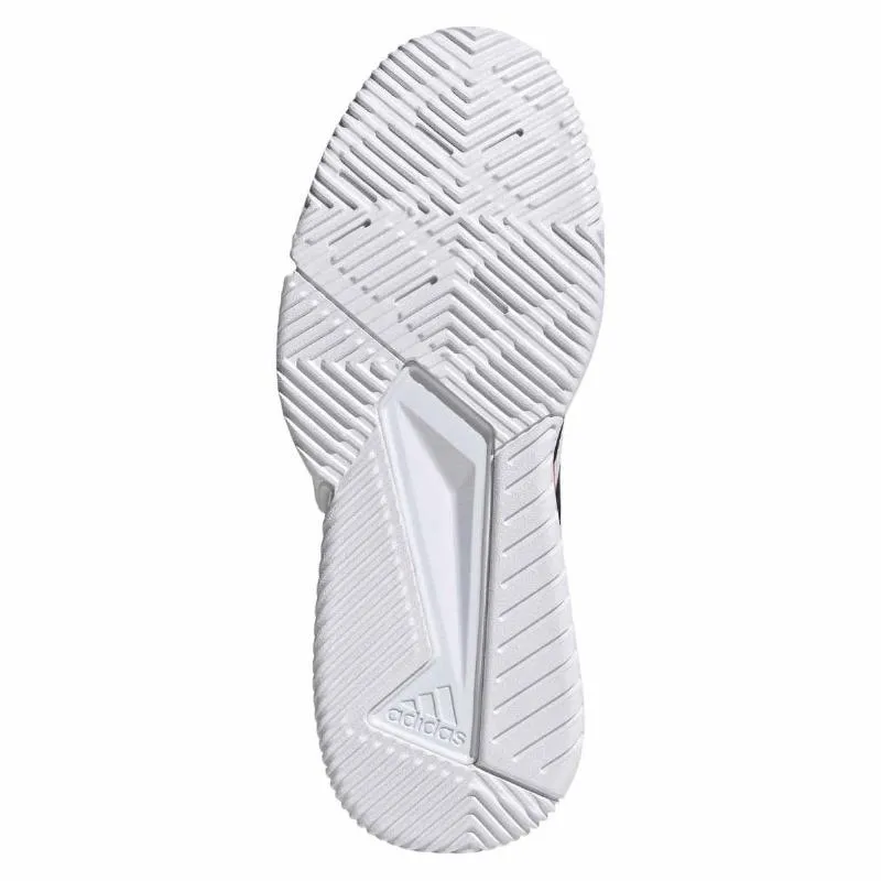Tênis Adidas Courtquick Padel Branco Rosa