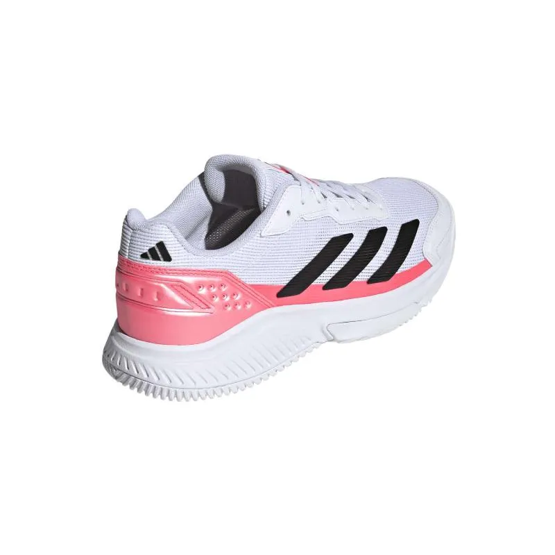 Adidas Courtquick Padel Weiße Pink Sneakers