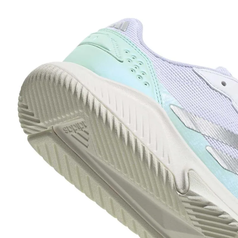 Tênis femininos Adidas Courtquick Padel Verde Menta Branco