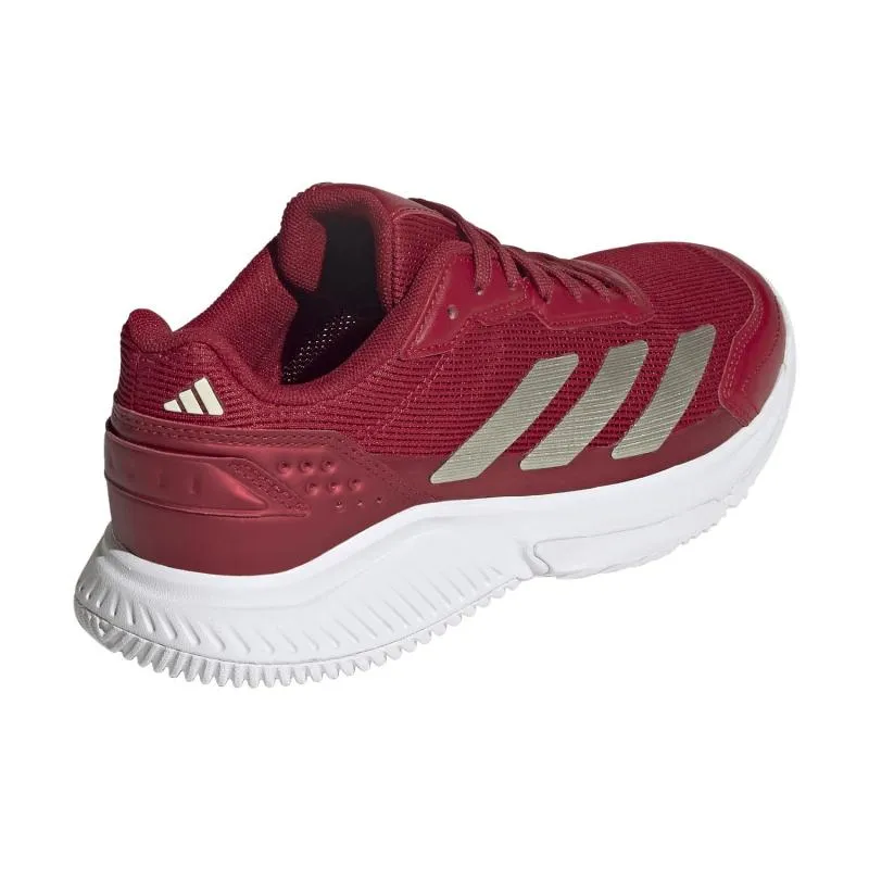 Adidas Courtquick Padel Rote Damenschuhe