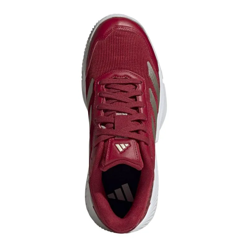 Adidas Courtquick Padel Rote Damenschuhe