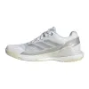 Adidas Crazyquick Boost Padel Weißgraue Damenschuhe