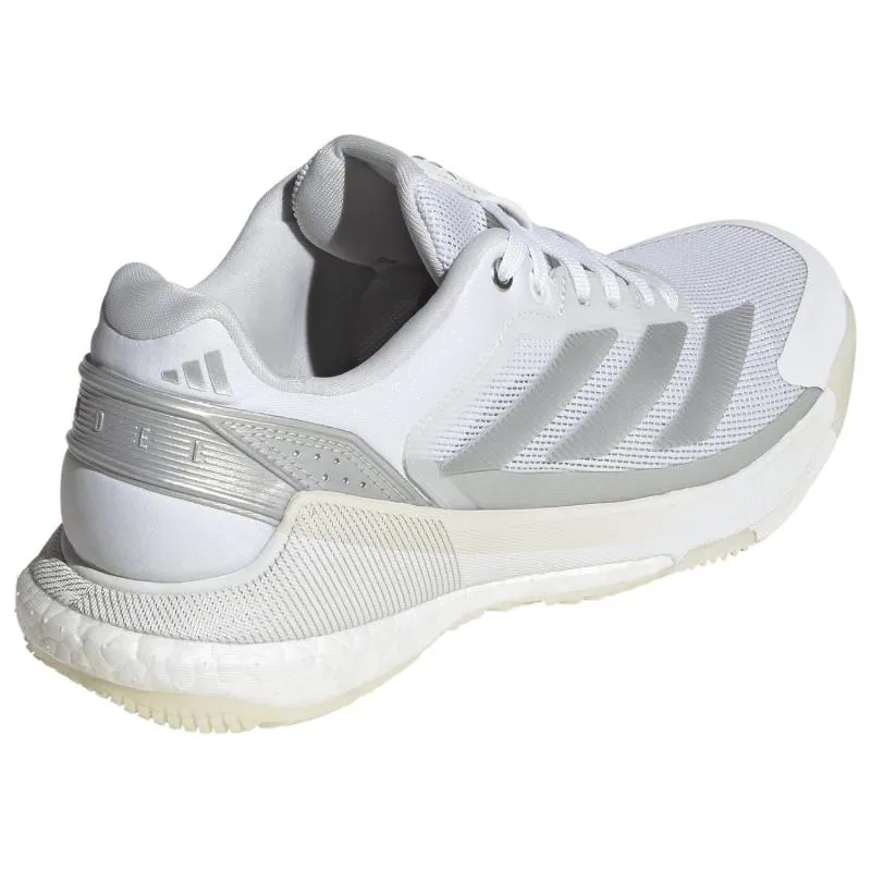 Adidas Crazyquick Boost Padel Weißgraue Damenschuhe