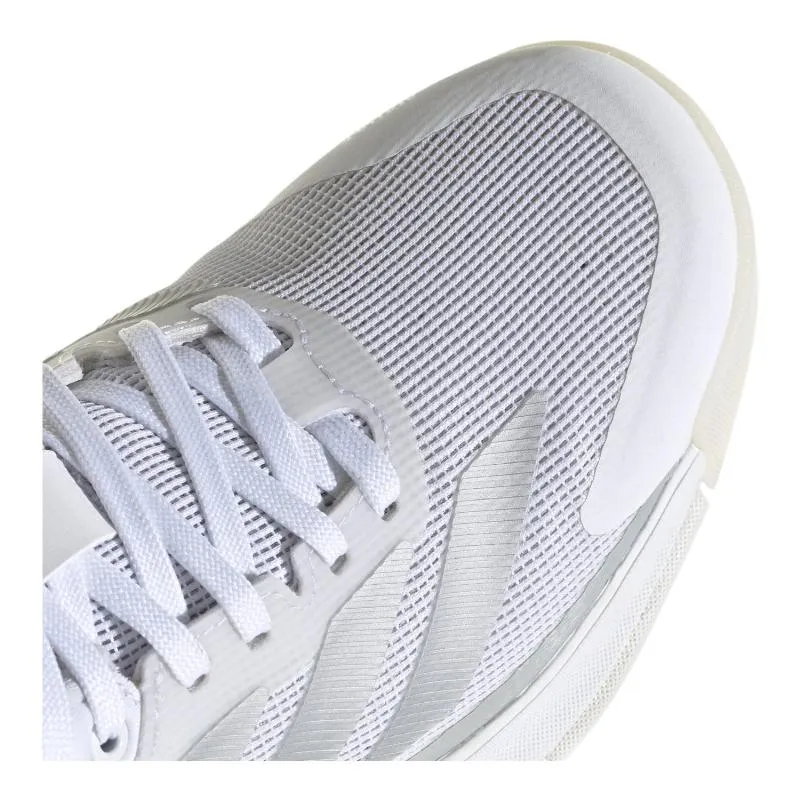 Adidas Crazyquick Boost Padel Weißgraue Damenschuhe