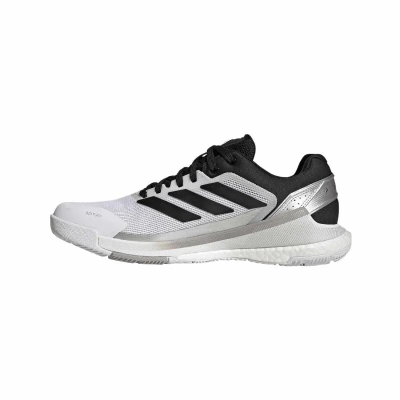 Tênis Adidas Crazyquick Boost Padel Branco Preto Prateado