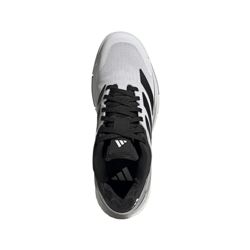 Tênis Adidas Crazyquick Boost Padel Branco Preto Prateado