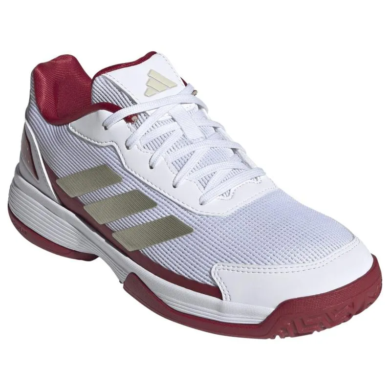 Zapatillas de Padel Adidas Crazyquick Padel Blanco Rojo Junior