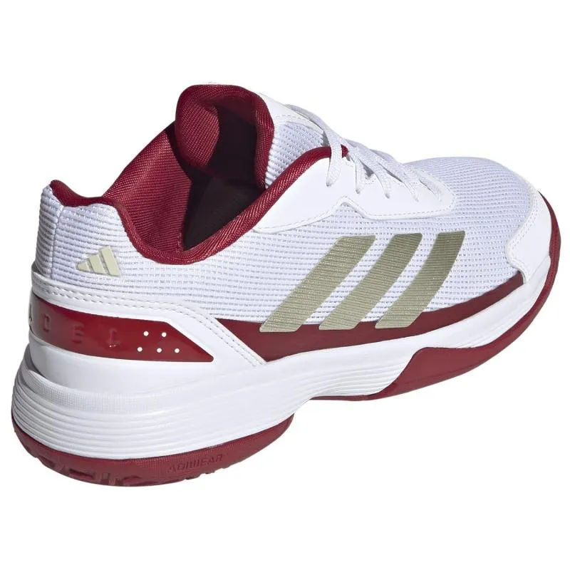 Zapatillas de Padel Adidas Crazyquick Padel Blanco Rojo Junior