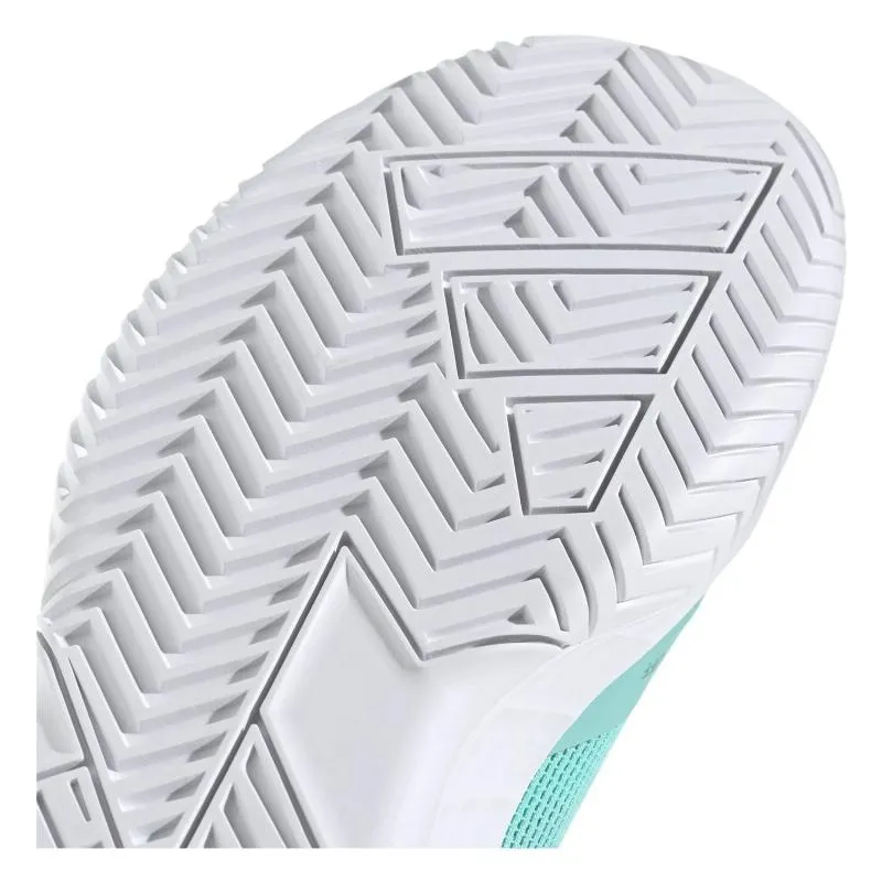 Adidas Defiant Speed 2 Aqua Blau Silber Damen Sneaker