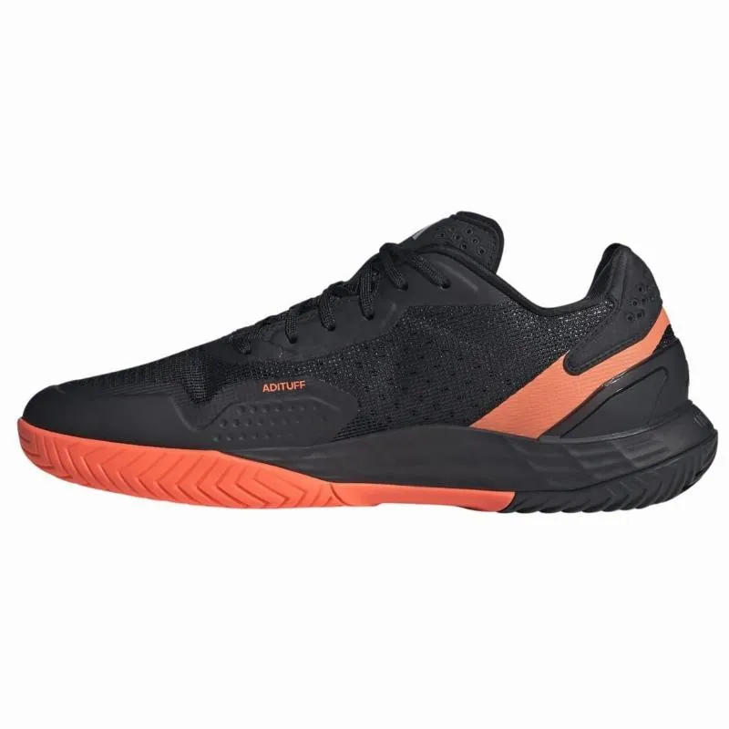 Adidas Defiant Speed 2 Schwarz-Orange-Sneaker