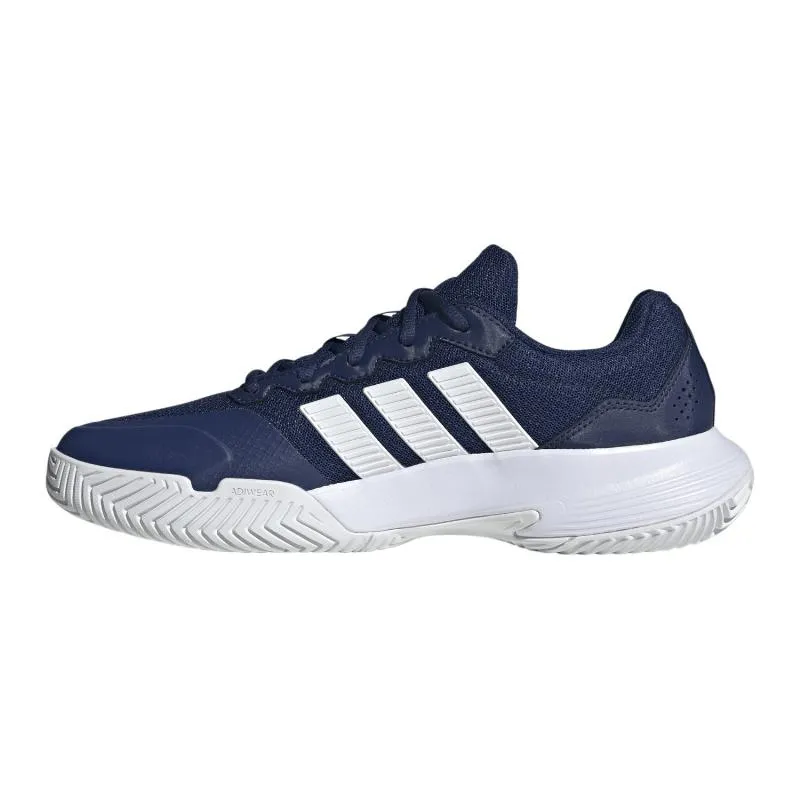 Adidas GameCourt 2 dunkelblaue weiße Sneaker