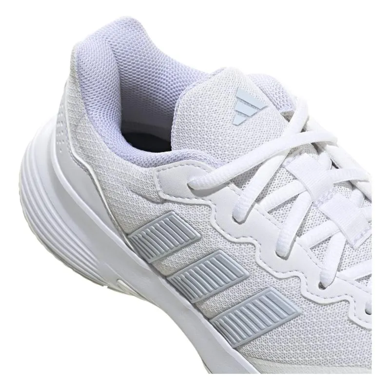 Zapatillas de Padel Adidas GameCourt 2 Blanco Azul Celeste Mujer