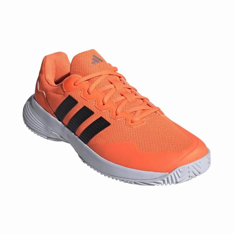 Adidas GameCourt 2 orangefarbene Sneaker
