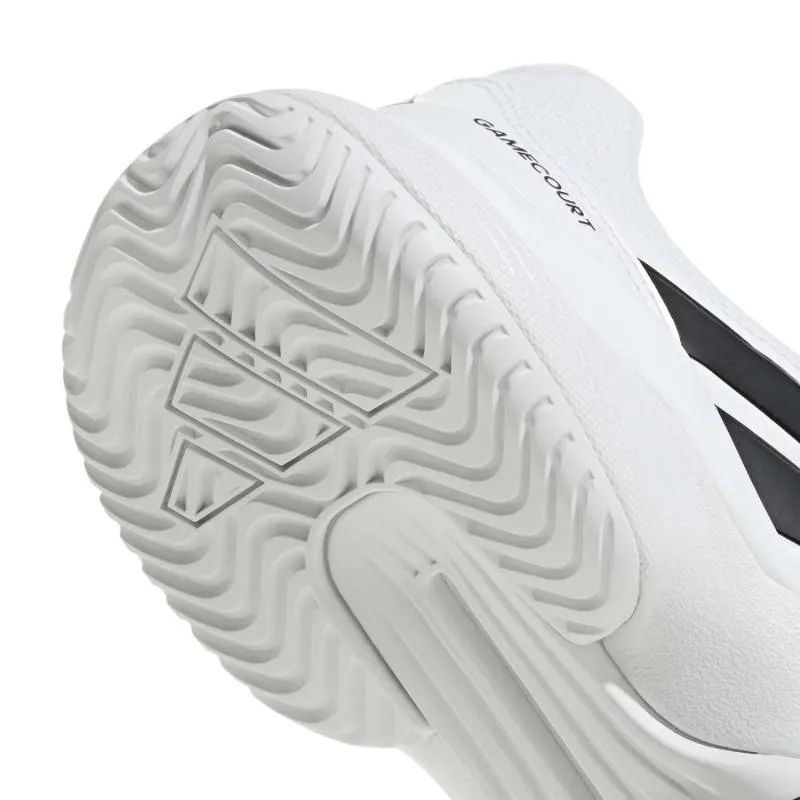 Adidas GameCourt 3 Weiß-Schwarze Sneaker