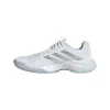 Adidas GameCourt 3 weiße silberne Damenschuhe