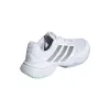 Adidas GameCourt 3 weiße silberne Damenschuhe