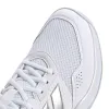 Adidas GameCourt 3 weiße silberne Damenschuhe