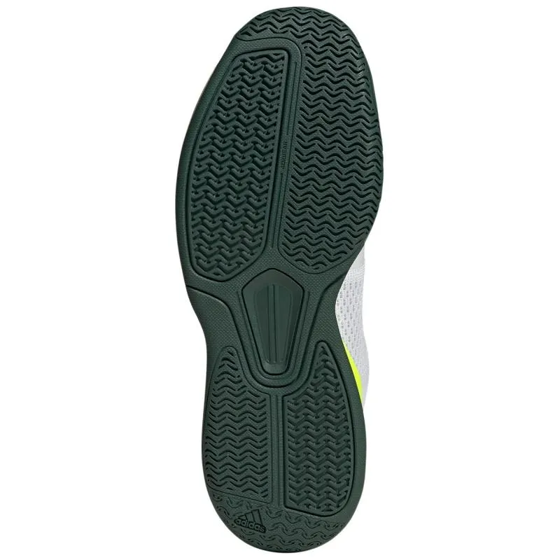 Adidas Pickleball Courtflash Weiß Schwarz Grün Turnschuhe