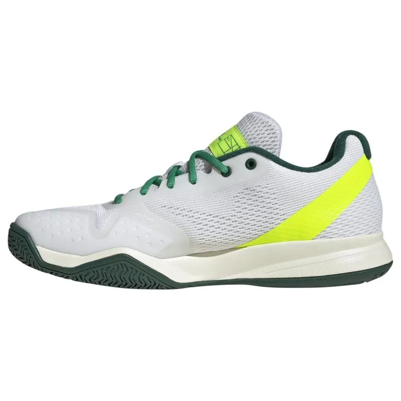 Adidas Pickleball Courtflash Weiß Schwarz Grün Turnschuhe