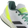Adidas Pickleball Courtflash Weiß Schwarz Grün Turnschuhe