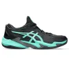 Asics Court FF 3 Ton-Schwarze Türkis-Sneaker